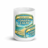 Coastal Calm - White glossy mug