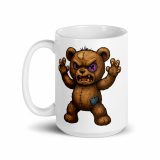 Rex Grindle - White glossy mug