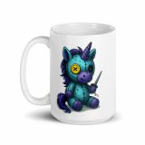 Silas Thornveil – White Glossy Mug white 15oz handle on left — Cursed Plush Co