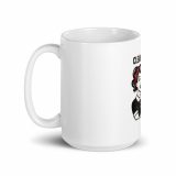 Clean Kitchen Dirty Mind - White glossy mug