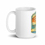 Proper Job Energy - White glossy mug