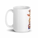 BAD INFLUENCE DOWN ERE - GOAT - White glossy mug