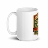 Common Sense – White Glossy Mug white 15oz handle on left — The Brutally Honest Collection