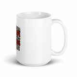 Hot Mess - White glossy mug