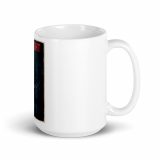 Midnight Blade - White glossy mug