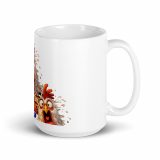 WHAT THE CLUCK EH - COCKREL - White glossy mug