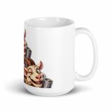 BAD INFLUENCE DOWN ERE - GOAT - White glossy mug