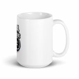 404 Emotions Not Found - White glossy mug