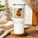 Aladdin Sane Carrot Parody Glass –Travel mug with a handle