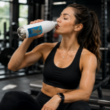 Nevermind the Donut – Stainless steel water bottle