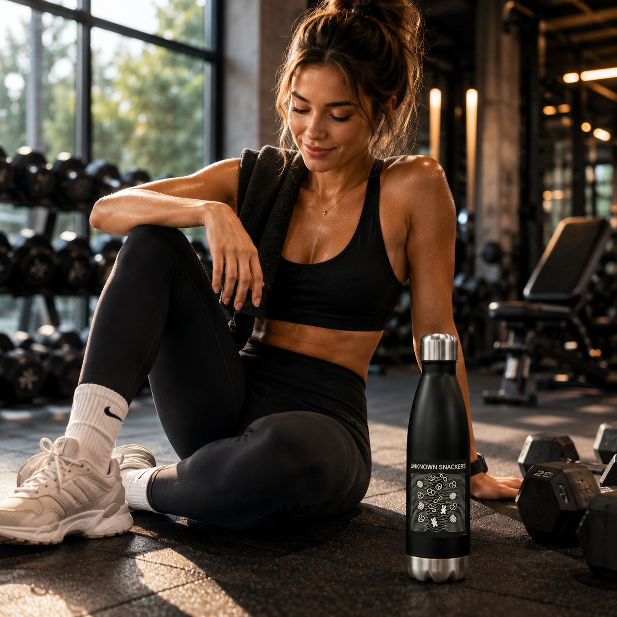 Unknown Snackers – Stainless steel water bottle