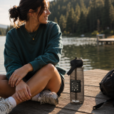 Unknown Snackers – Flip straw water bottle