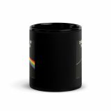 Dark Side of the Spoon – Black Glossy Mug black 11oz front — Snack Tracks - The Ultimate Parody Album Collection