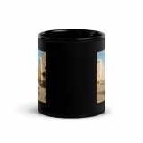 Wish You Were Beer – Black Glossy Mug black 11oz front — Snack Tracks - The Ultimate Parody Album Collection