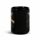 Dark Side of the Spoon – Black Glossy Mug black 15oz front — Snack Tracks - The Ultimate Parody Album Collection