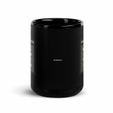 Unknown Snackers – Black Glossy Mug black 15oz front — Snack Tracks - The Ultimate Parody Album Collection