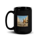 Wish You Were Beer – Black Glossy Mug black 15oz handle on left — Snack Tracks - The Ultimate Parody Album Collection