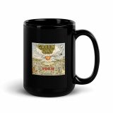 Green Lay Yokie Parody Black Glossy Mug – Black Glossy Mug black 15oz handle on right — Snack Tracks - The Ultimate Parody Album Collection