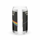 Dark Side of the Spoon – Can-Shaped Glass 16oz 16oz back — Snack Tracks - The Ultimate Parody Album Collection