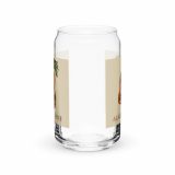 Aladdin Sane Carrot Parody Glass –Can-shaped glass – Can-Shaped Glass 16oz 16oz front — Snack Tracks - The Ultimate Parody Album Collection