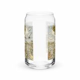 Green Lay Yokie Parody Can-shaped glass – Can-Shaped Glass 16oz 16oz front — Snack Tracks - The Ultimate Parody Album Collection