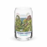 Trebah Garden Cornwall Artwork Design - Can-shaped glass