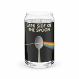Dark Side of the Spoon – Can-Shaped Glass 16oz 16oz left — Snack Tracks - The Ultimate Parody Album Collection