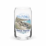 Minack Theatre Cornwalls Scenic Amphitheatre – Can-Shaped Glass 16oz 16oz right — Cornish Treasures