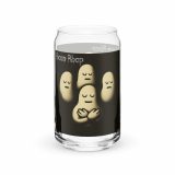 Bean Rhap – Can-Shaped Glass 16oz 16oz right — Snack Tracks - The Ultimate Parody Album Collection