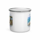 Loe Bar & Loe Pool Cornwall – Enamel Mug