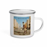 Wish You Were Beer – Enamel Mug