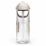 Aladdin Sane Carrot Parody Water Bottle – Flip Straw Water Bottle clear left — Snack Tracks - The Ultimate Parody Album Collection