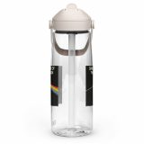 Dark Side of the Spoon – Flip Straw Water Bottle clear left — Snack Tracks - The Ultimate Parody Album Collection