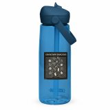 Unknown Snackers – Flip Straw Water Bottle oxford blue back — Snack Tracks - The Ultimate Parody Album Collection
