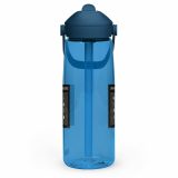 Unknown Snackers – Flip Straw Water Bottle oxford blue left — Snack Tracks - The Ultimate Parody Album Collection