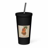 Aladdin Sane Carrot Parody Tumbler - Insulated tumbler with a straw