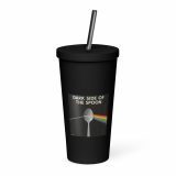 Dark Side of the Spoon – Insulated tumbler with a straw