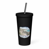 Minack Theatre Cornwalls Scenic Amphitheatre - Insulated tumbler with a straw