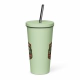 Cornish Calm – Insulated Tumbler with a Straw mint 20oz back — The Brutally Honest Collection