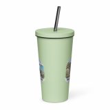 Minack Theatre Cornwalls Scenic Amphitheatre - Insulated tumbler with a straw