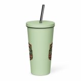Cornish Calm – Insulated Tumbler with a Straw mint 20oz front — The Brutally Honest Collection