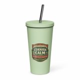 Cornish Calm – Insulated Tumbler with a Straw mint 20oz left — The Brutally Honest Collection