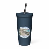 Minack Theatre Cornwalls Scenic Amphitheatre - Insulated tumbler with a straw