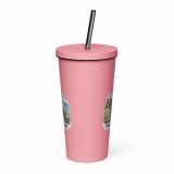 Minack Theatre Cornwalls Scenic Amphitheatre - Insulated tumbler with a straw