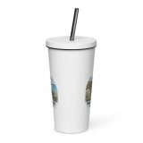 Minack Theatre Cornwalls Scenic Amphitheatre - Insulated tumbler with a straw