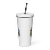 Minack Theatre Cornwalls Scenic Amphitheatre - Insulated tumbler with a straw