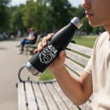 404 Emotions Not Found - Stainless steel water bottle