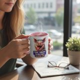 YEAH I MENT TO DO THAT PROPER JOB - PIG - Mug with Color Inside