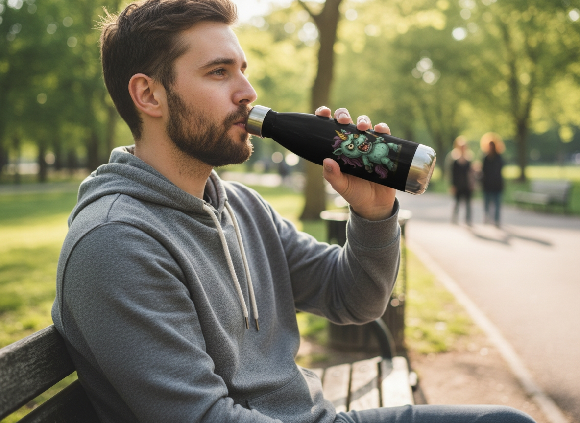 Dexter Hornridge –Stainless steel water bottle