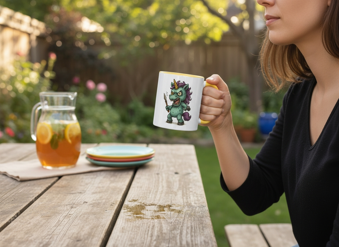 Dexter Hornridge – Mug with Color Inside
